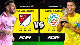 MLS AllStars vs Saudi League AllStars [upl. by Olifoet]