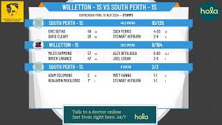 Willetton  1s v South Perth  1s [upl. by Neros153]