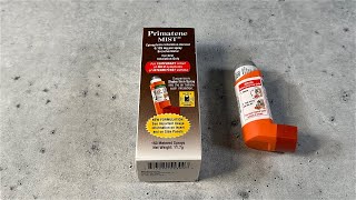 Primatene Mist Epinephrine Inhalation Aerosol  160 Sprays [upl. by Ecinahs753]