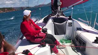 Fun 28R run at Airlie Beach 2019 [upl. by Enaile]