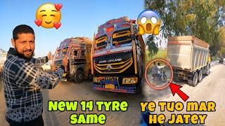 New 14 Tyres akhir Lay he li 😍 Yeh to Mar he Jatay aj please asa na Kro😭🙏 [upl. by Renita]