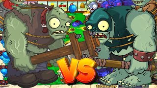 Plants vs 9999 Zombies Chomper vs Red Boom hard mod PvZ Plus [upl. by Baxy]