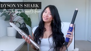 My Honest Review Dyson Airwrap vs Shark Flexstyle for Long Straight Hair  What you need to know [upl. by Adnoloy670]