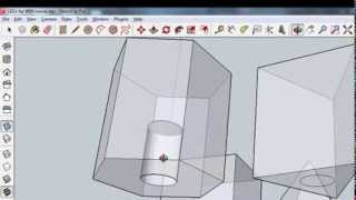 How to make simple LED domes for a 3D printer using SketchUp [upl. by Gregorio578]