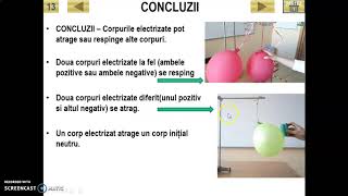 electrizarea corpurilor [upl. by Gelman]