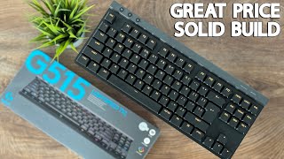 Logitech G515 LIGHTSPEED TKL Review  Goodbye G915 [upl. by Annoit]