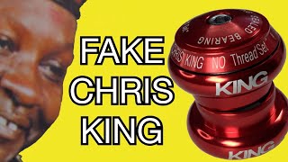 Fake Chris King headset installation [upl. by Sirovart37]