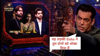 Bigg Boss 18 WKV Salman Slams Eisha singh Showed her secret video to VivianAvinash [upl. by Ysabel109]