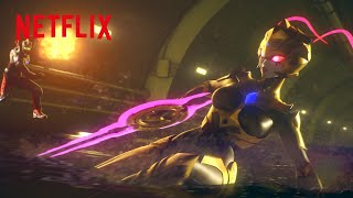 Taro Battles Mystery Woman  ULTRAMAN Final Season  Clip  Netflix Anime [upl. by Aicad]