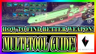 HOW To Upgrade MultiTool GUIDE  No Mans Sky  Have MORE SLOTS in MultiTool  BETTER MultiTools [upl. by Damahom]