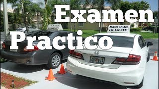 EXAMEN PRACTICO DE MANEJO CONSEJOS PARA ESTACIONAR AUTOS TRES PUNTOS conducir manejar carros [upl. by Assyle]