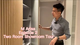 M Arisa  Sentul Freehold Condo 708sqf Showroom Tour Malay Version [upl. by Tigram]