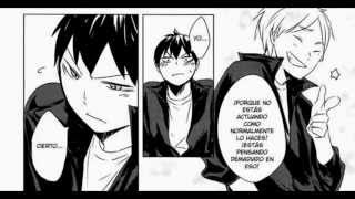 King KissDoujinshi Español KagehinaKageyama x Hinata Yaoi Haikyuu [upl. by Redfield]