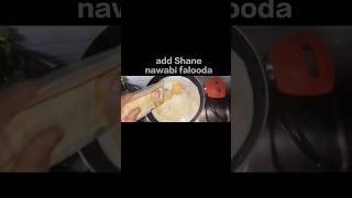 Mix falooda recipe 😋🤤 Shane nawabi falooda ❤️food shortsvideo shortstrending [upl. by Aehtna]