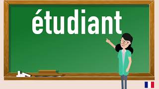 How to pronounce étudiant in French [upl. by Arais]