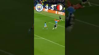 Mancity vs Feyenord Liga Champions reels shorts city vs feyenoor football [upl. by Aleinad]