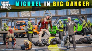 GTA 5  MICHAEL PRESIDENT IN BIG DANGER  BB GAMING [upl. by Ydur408]