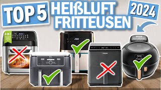 Top 5 HEIßLUFTFRITTEUSEN 2024  Die Besten Heißluftfritteusen im Vergleich [upl. by Rafiq]