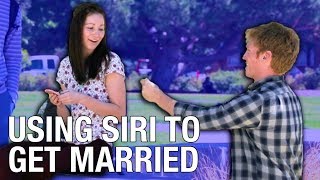 Using Siri To Get Married Prank [upl. by Fendig321]