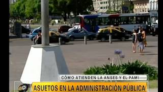 Asuetos en administración publica  Telefe Noticias [upl. by Akkim]