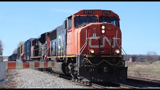 CN 5715 amp CN 8964 on A447  April 6th 2024 [upl. by Ehcropal]