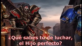 Guilliman vs Angron y Lorgar  Warhammer40k [upl. by Avehsile]