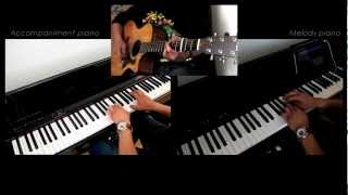 A Thousand Years Christina Perri 2PIANOcover pampagulong gitara [upl. by Placia541]