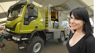 ❤️ SANDRA 31 VOM DESIGN BEGEISTERT WOHNMOBIL BIMOBIL EX462 IVECO Eurocargo 4x4 [upl. by Iden]