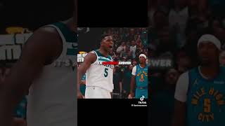 Is Anthony Edwards better than Jokic🤔 nba comment like toptrending views viralshorts [upl. by Farica]