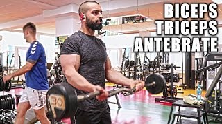 Antrenament complet pentru brațe biceps triceps antebrațe [upl. by Fan]