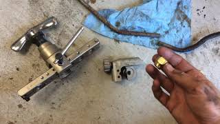 Transmission oil cooler line quick repair on Chevy Uplander [upl. by Nylyak]