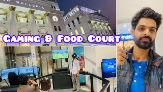 Lyallpur Galleria 4th floor  Gaming And food court  Mehar Zain Vlog [upl. by Jerrilee751]