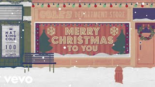 Nat King Cole  The Christmas Song Merry Christmas To You Lyric Video [upl. by Llednar]