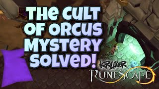 How to Solve The Cult of Orcus  Archeology Mystery  Runescape 3 [upl. by Scrope]