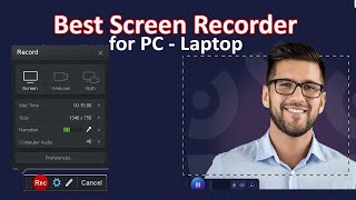 Best Screen Recorder for PC  Laptop Compatible with Windows 107 [upl. by Rusel]