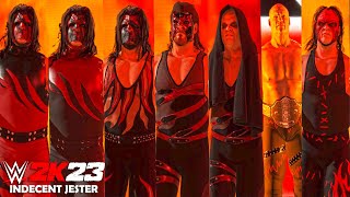 WWE 2K23  Evolution of Kane From 1997 to 2020 w Theme Songs  WWE 2K23 Mods [upl. by Leifer]