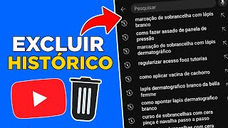 Como Apagar o Histórico de Pesquisa do YouTube [upl. by Ramar]