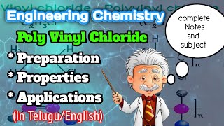 Poly vinyl chloride full details in Telugu by Telugu Mech Engineers [upl. by Sirtimid]