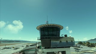 MSFS  Ajaccio airport trailer [upl. by Idorb926]