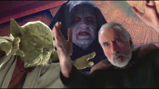 Count Dooku Vs Yoda and Palpatine [upl. by Salokin]