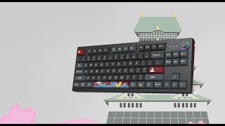 Montech MKey TKL Darkness  Brown Switches Sound Test [upl. by Ahsiuqet739]