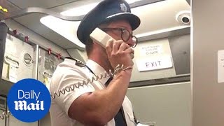 Hero BA captain addresses passengers after emergency landing [upl. by Pascale]