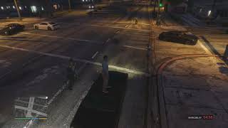 GTA V Aztecas kills NPC worker part 7 [upl. by Hsemar]