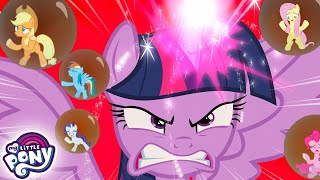 friendship is magic  The ponies friendship never gets defeated  all battles  MLP [upl. by Pamelina]