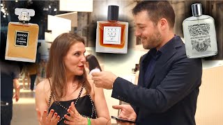 Francesca Bianchi sus perfumes favoritos y Andrés Croxatto Man [upl. by Ahtnamas]