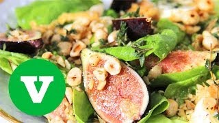 Goats Cheese amp Fig Salad  Yum In The Sun [upl. by Wolpert60]