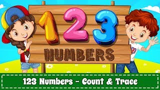 Learn Numbers 123 Kids Free Game  Android App Promotional Video [upl. by Grose]