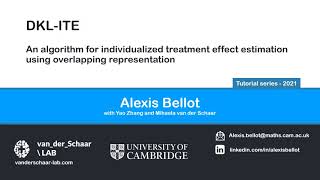 ITE inference  learning overlapping representations for treatment effect estimation [upl. by Forland]