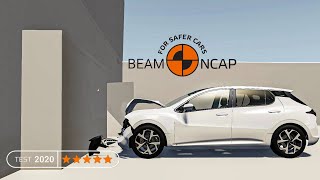 BeamNG Cherrier Vivace NCAP Crash Test [upl. by Rosinski]