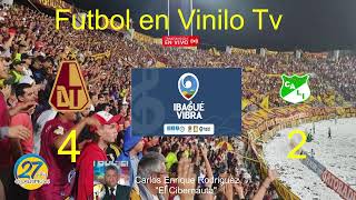 DEPORTES TOLIMA vs Deportivo Cali 3 fechas de los cuadrangulares final  en vivo conexión mundial [upl. by Violante]